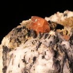 Serandite Analcime fine mineral specimen -001