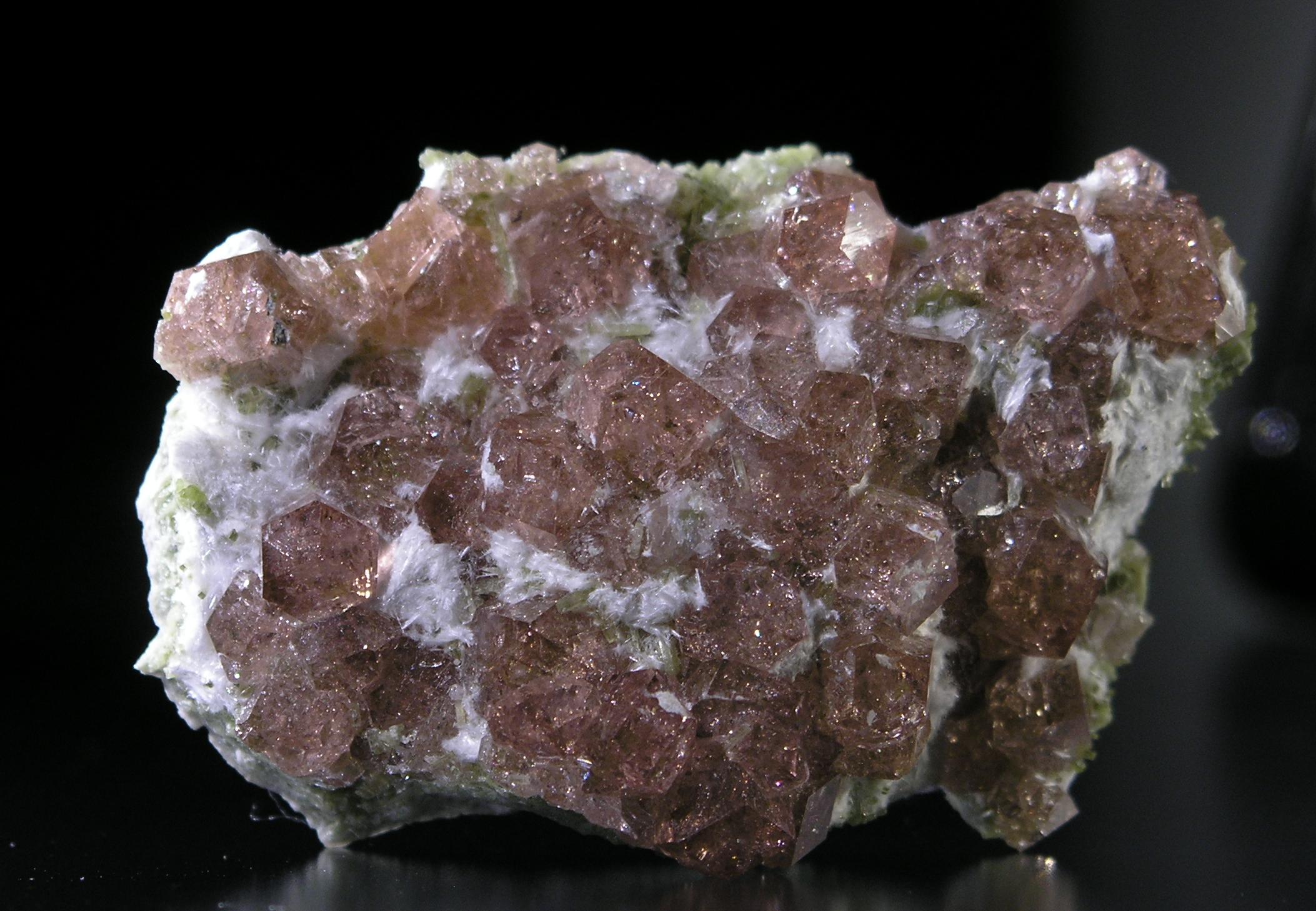 Grossular Garnet, Jeffrey Mine, Asbestos, Quebec - 006