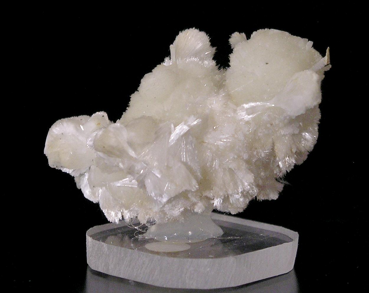 Pectolite, Jeffrey Mine, Asbestos, Quebec, Canada - 001