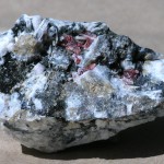 Villiaumite Fine specimen mineral Mont Saint Hilaire, Quebec - 002