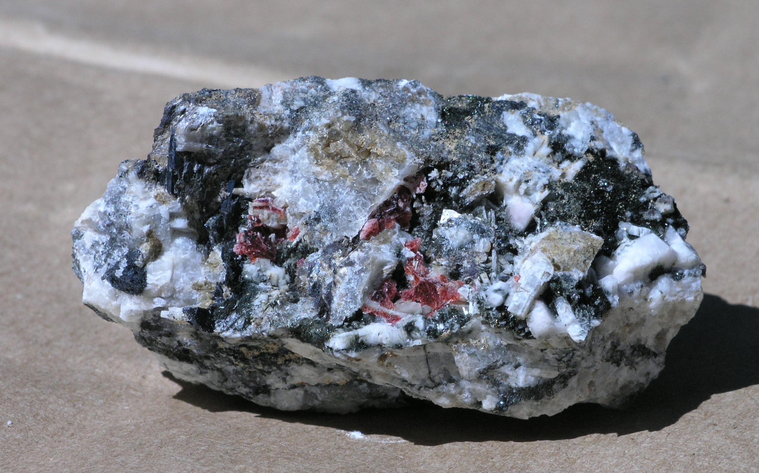 Villiaumite Fine  specimen mineral Mont Saint Hilaire, Quebec - 002