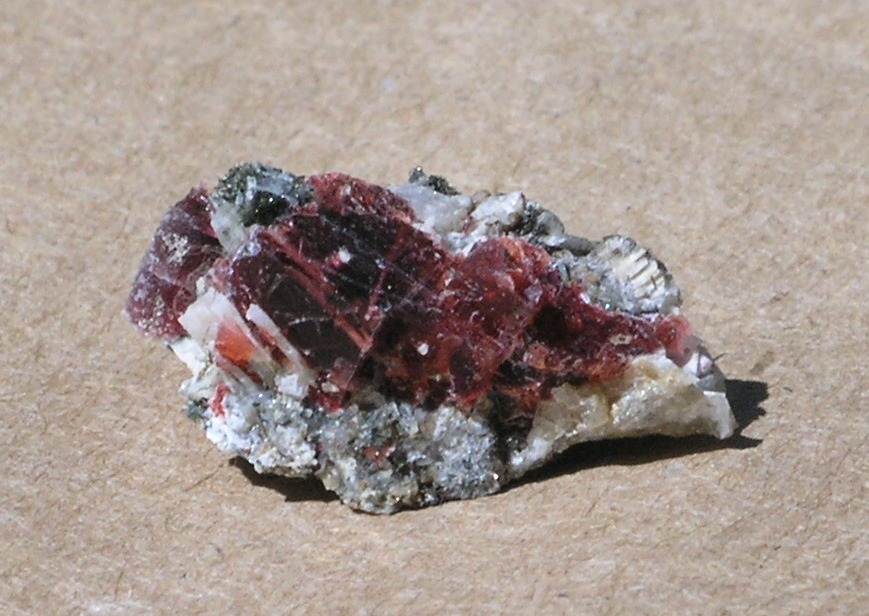 Villiaumite Fine  specimen mineral Mont Saint Hilaire, Quebec - 004